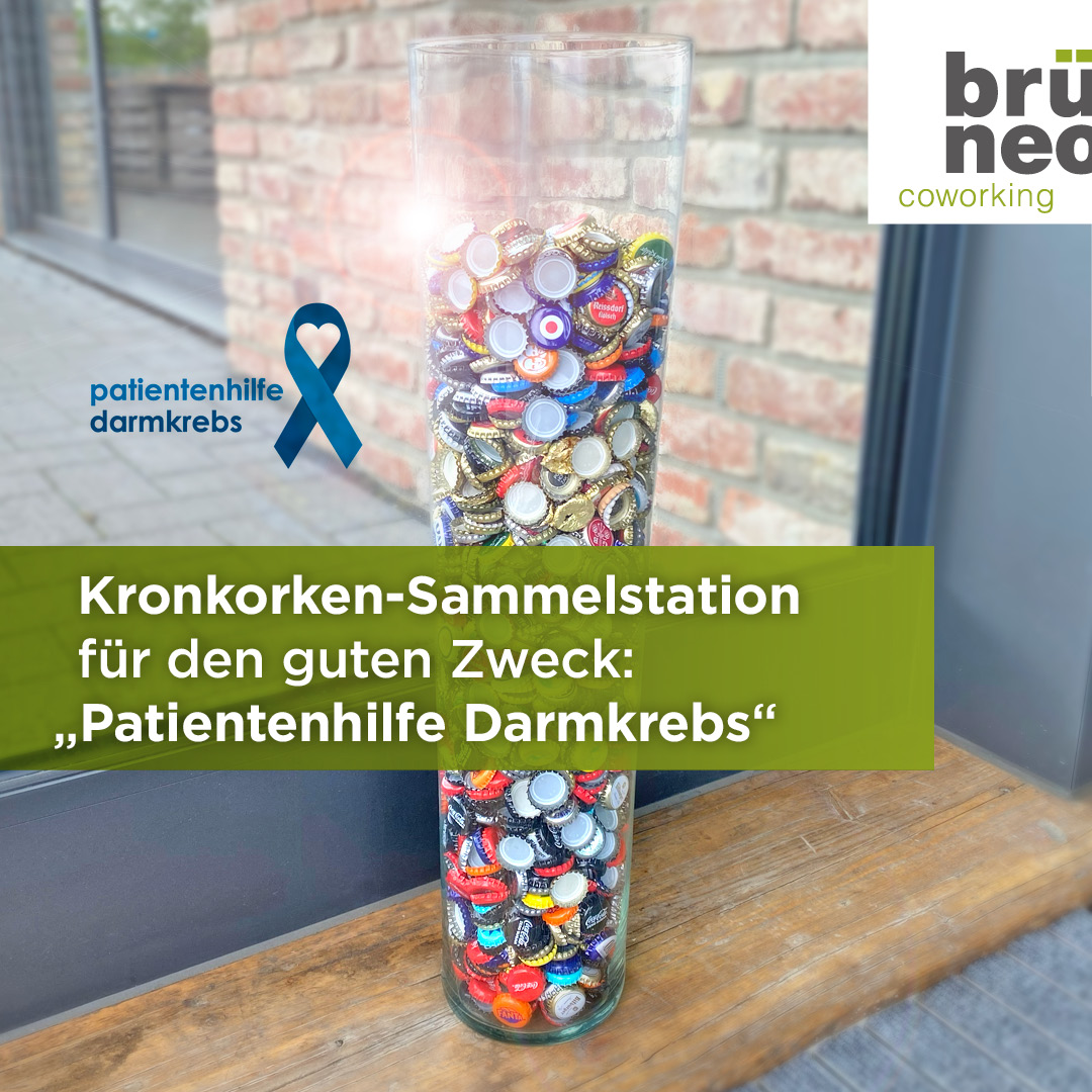 brueneo's tweet photo. ❤️ Wir sammeln die #KRONKORKEN für den #gutenZweck.

Sie haben einen Durchmesser von knapp 30 mm und wiegen nicht einmal 2 Gramm: Kronkorken findet man eigentlich in jedem Haushalt und meistens landen die kleinen Blechstücke direkt im Müll.

#patientenhilfedarmkrebs https://t.co/GNauxjtROG