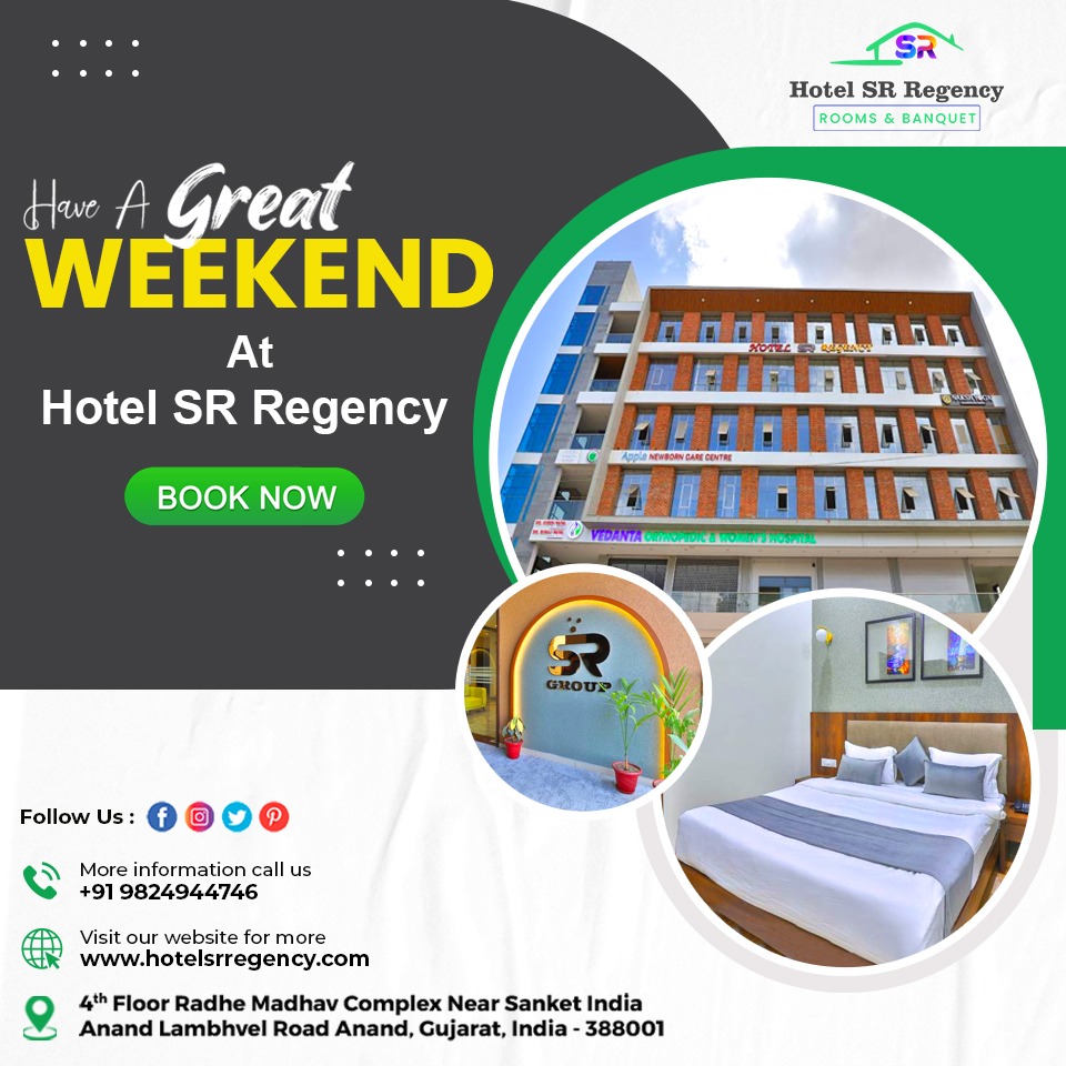 hotelsrregency's tweet photo. Let us be a part of your next visit and help you create unforgettable memories.
We are bringing best of Anand Gujarat gateway’s for you.!
https://t.co/63nWnH35A3
080037 56746

#hotelsrregency #resort #hotel #travel #vacation #holiday #luxury #summer #nature #accomodation #travel https://t.co/bmf6WDDkrq