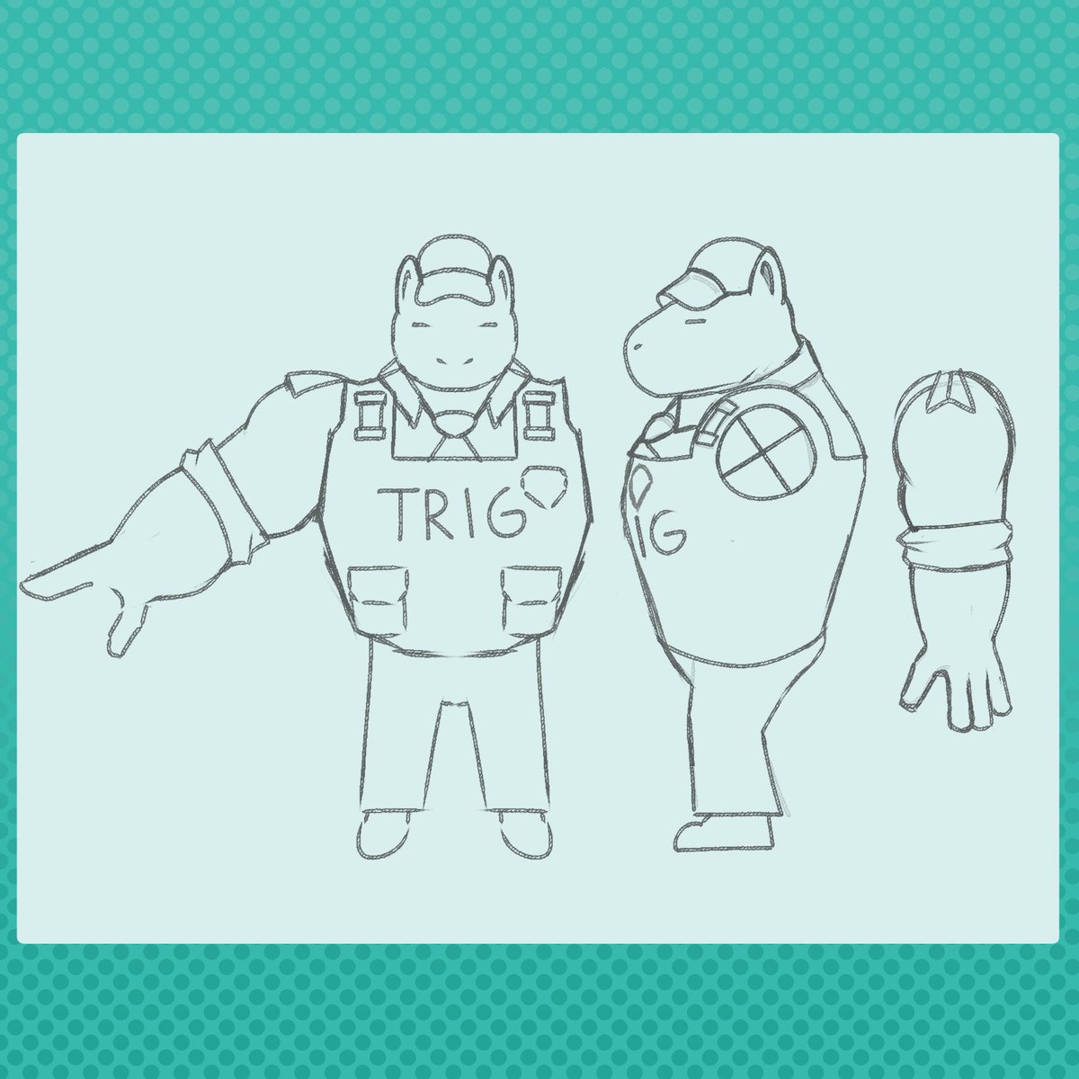 ChonkCatsProd's tweet photo. Meet the security guard - Trig's loyal piece of muscle! 💪 But don't let those biceps intimidate you - this guy may be all muscle, but he's not all brains. Can you outsmart him and lead the hostages to safety?💻 https://t.co/Ga7V2Xxxv0