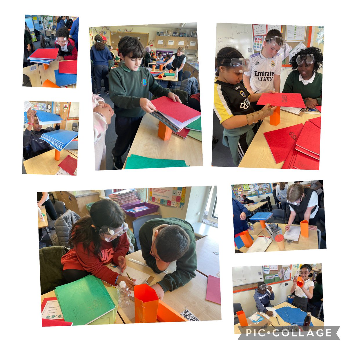 MrsPitman101's tweet photo. Dosbarth Platinum have enjoyed testing the strength of different shapes in readiness to design and build our dens @AdamsdownPrm @stem_wales https://t.co/orf6kSmMn9