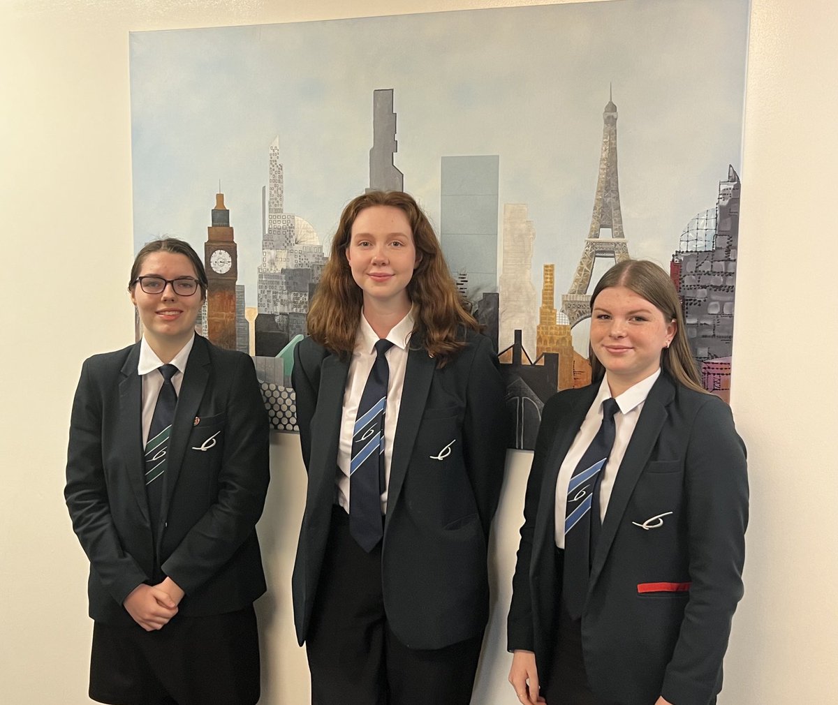 Congratulations to Year 11 students Jess, Olivia and Lucy on the award of Headteacher’s Commendations for Commitment to Learning, Leadership and Academic Achievement.