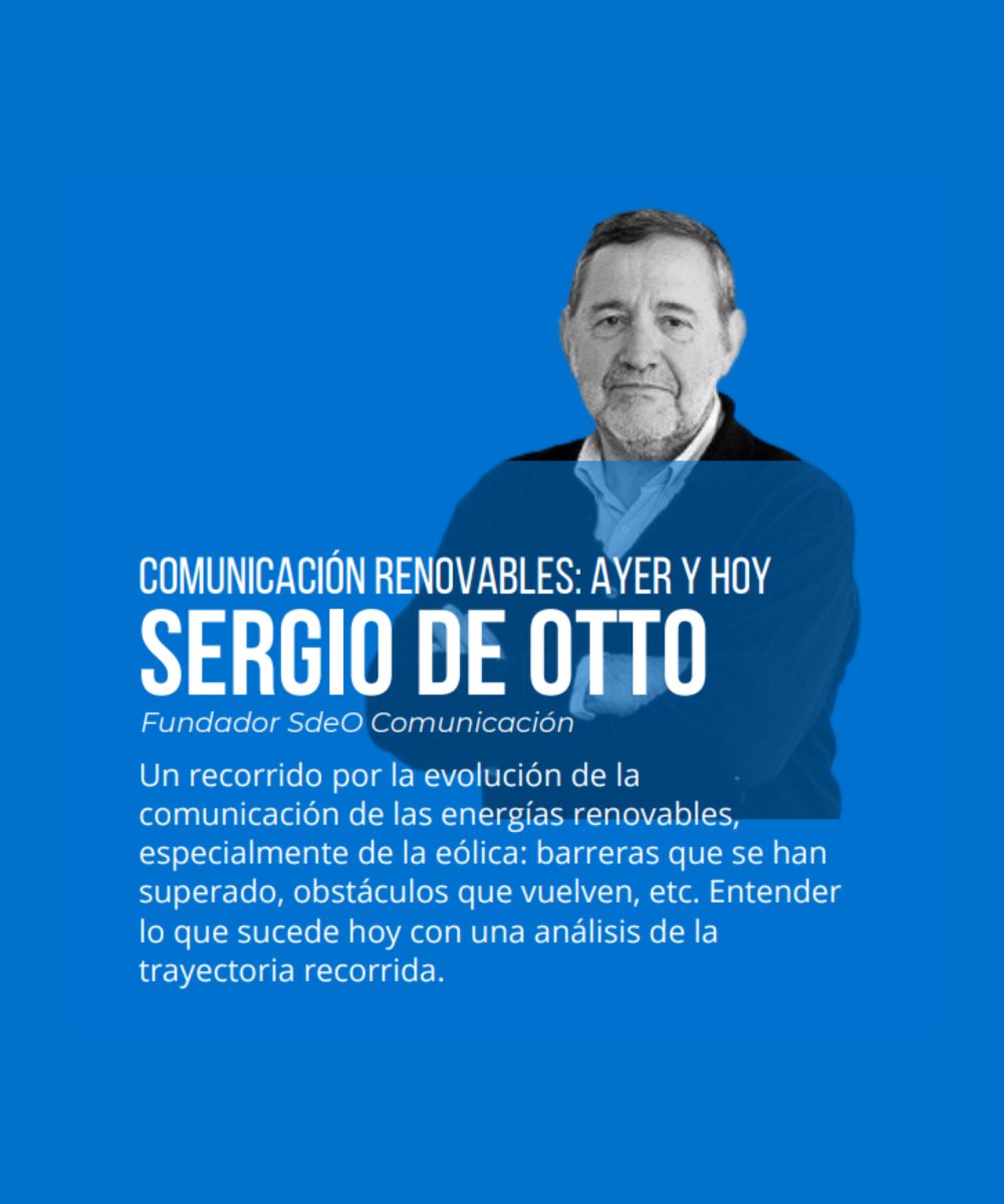 🗓️ El próximo 11 de mayo participaremos en #EólicaComunica, un nuevo evento presencial de <a href="/aeeolica/">aeeolica</a> relacionado exclusivamente con el ámbito de la comunicación, marketing y RSC

¡Ya puedes consultar el avance del programa! ➡️ aeeolica.org/evento/jornada…