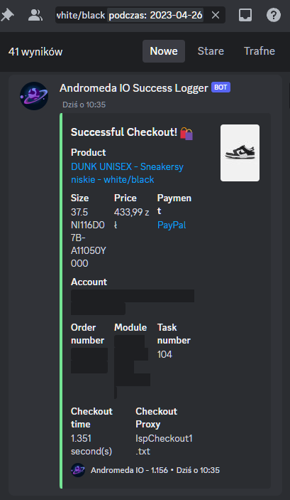 Dunk Low Panda GS x41

B:<a href="/Andromeda_IO/">Andromeda</a> 
P:<a href="/Brickey_FNF/">Brickey Proxies</a> /<a href="/ShinyProxies/">Shiny Proxies</a> /<a href="/TheLemonClub_/">LemonClub</a> 
CG:<a href="/JIGIONotify/">JIGIO NOTIFY</a>