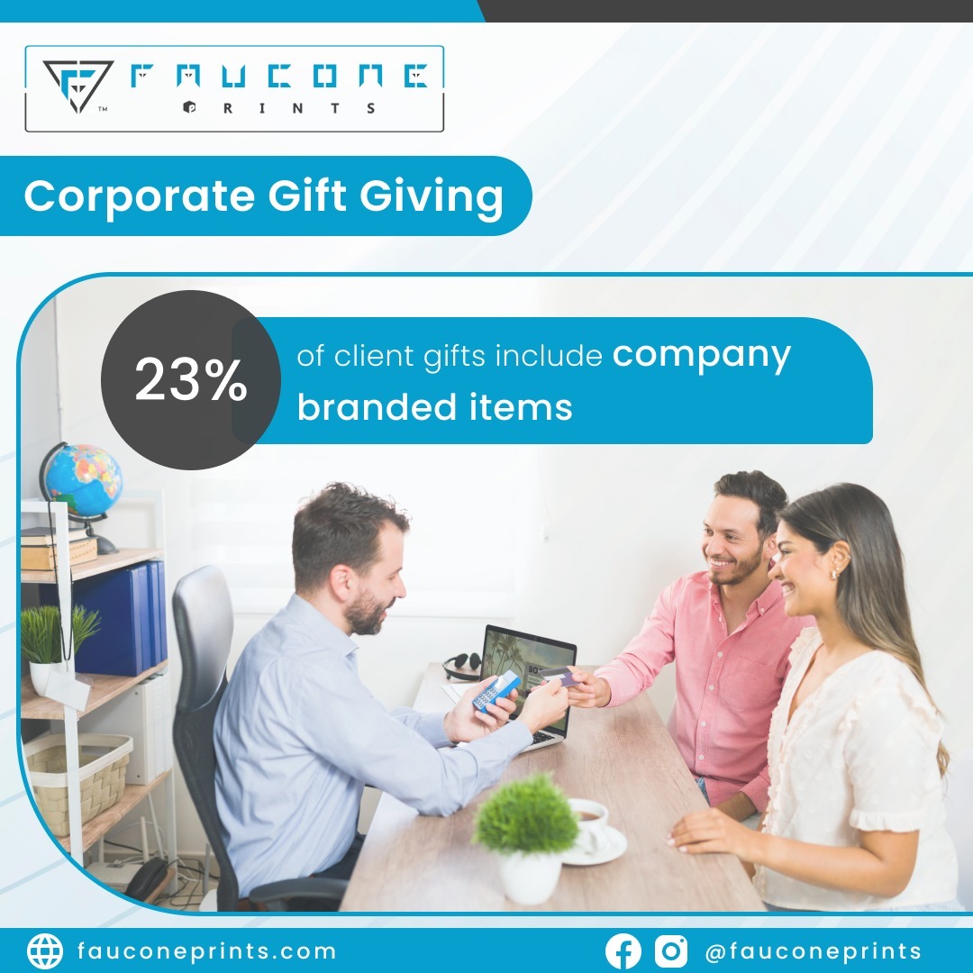 FauconeP's tweet photo. 23% of client gifts include company branded items.

For more details,
1800 309 4377
https://t.co/vU1NBZOT5t

#faucone #fauconeprints #Corporate #customizedgifts #growyourbusiness #consumers #growbusiness #corporategiftideas #printing #corporategifts #corporategiftsforclients https://t.co/5YZ1E4Z9VY
