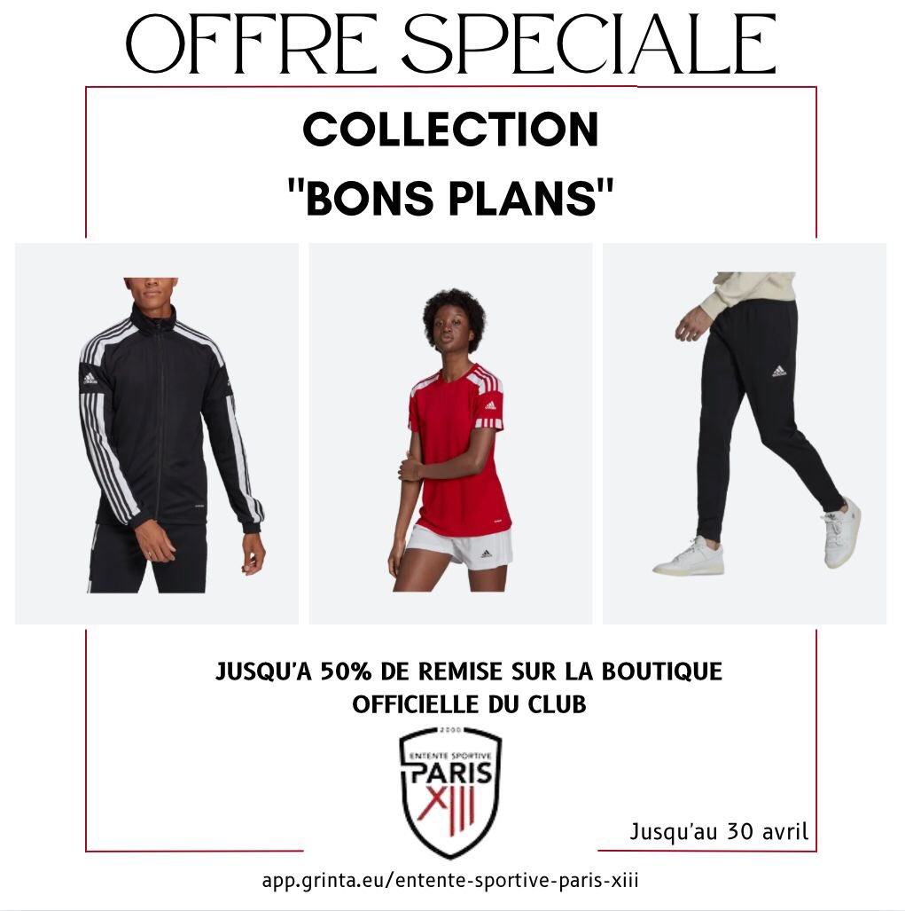 ESPARISXIII's tweet photo. 🔥🔥🔥 BONS PLANS JUSQU’AU 30 AVRIL 🔥🔥🔥 ➡️➡️➡️ https://t.co/LN8dJ66RvQ https://t.co/MbFj211SUo
