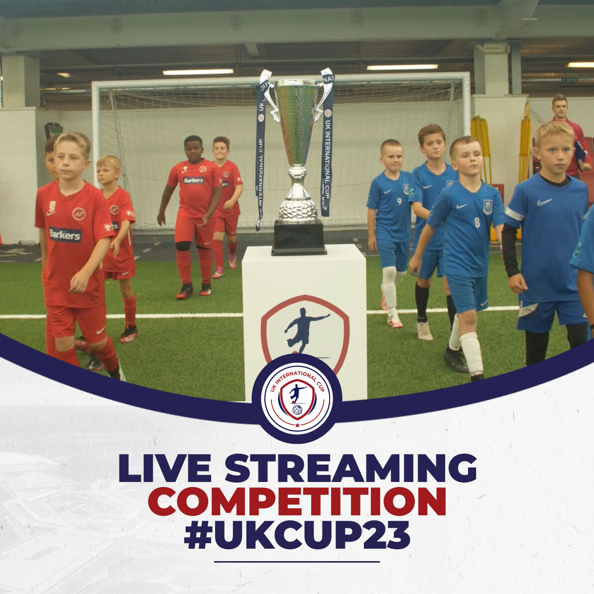 𝗟𝗜𝗩𝗘 𝗦𝗧𝗥𝗘𝗔𝗠 𝗖𝗢𝗠𝗣𝗘𝗧𝗜𝗧𝗜𝗢𝗡 📺

We are excited to be streaming a selection of matches at #UKCup23 and it could be you!

To enter our competition:

✅ RT this post
✅ Comment with your team name

The winning matches will be announced on Friday.

Good luck!