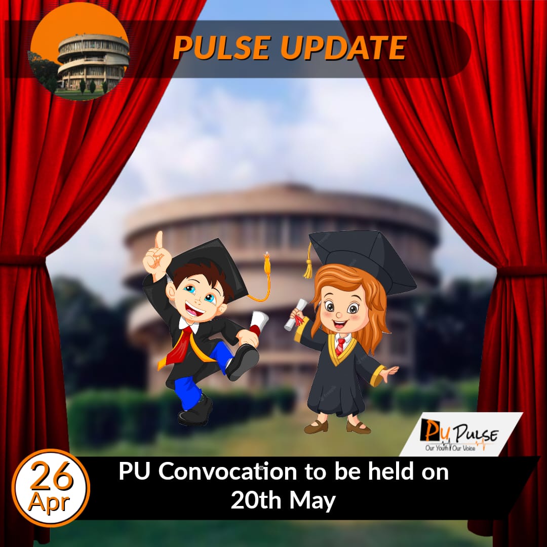 pu_pulse's tweet photo. "#PanjabUniversity to Host Annual #ConvocationCeremony on May 20th, 2022 with #VicePresident of #India as #ChiefGuest"

The Panjab University is all set to host its annual convocation ceremony on #May 20th for the session 2021-2022.  
#pupulse #pulseupdate @OfficialPU https://t.co/p0tIHl2rJq