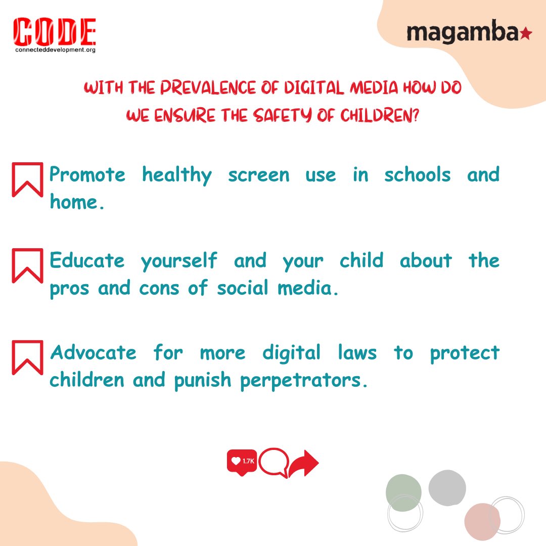 Connected_dev's tweet photo. What constitutes child rights, abuse & how to ensure their safety on digital spaces👌
Supported by @MagambaNetwork
Ignorance of the law is not an excuse! Protect every child👌
#DMLAdvocate #SabiYouth https://t.co/X0Gb2Ss2fE