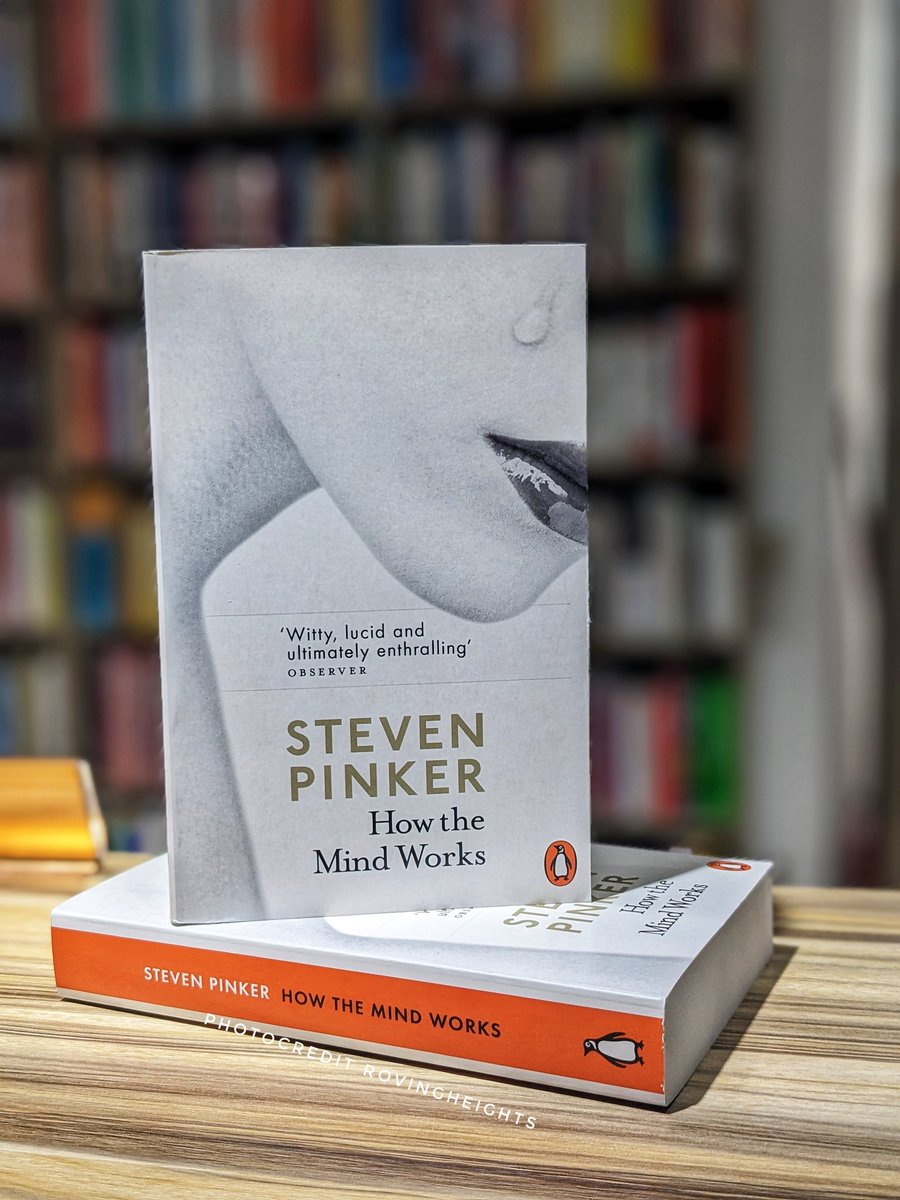 Rovingheights's tweet photo. In #HowTheMindWorks, #StevenPinker explains what the mind is, how it evolved, and how it allows us to see, think, feel, laugh, interact, enjoy the arts, and ponder the mysteries of life.
NGN 10,000 https://t.co/lanuhCB7wA
