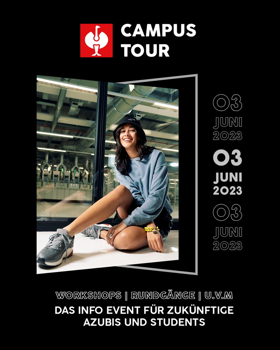 ✅ SAVE THE DATE: Wir stellen am 3. Juni unsere Ausbildungs- &amp; Studiengänge vor. Bei unserer Campustour bekommen Schüler:innen spannende Insights zu #Strauss. Wer bei uns als Kaufmann/-frau startet, kann auch kreativ werden – &amp; umgekehrt.🙌
Jetzt anmelden: bit.ly/Campustour-tw