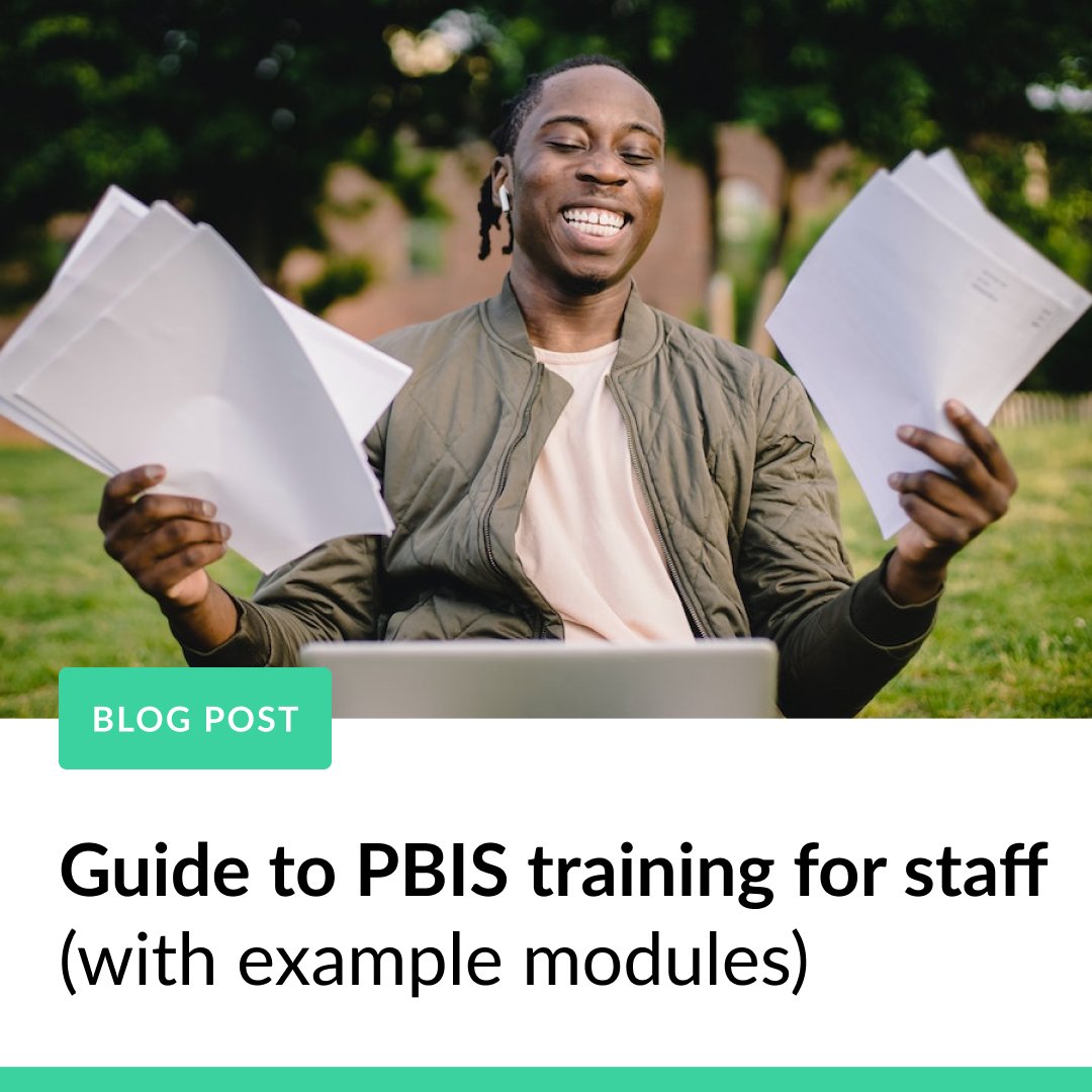 Looking to improve your school's positive behavior support system? Check out our guide to PBIS training for staff! Learn how to create a positive school culture that supports students' social-emotional development.  

🌟 ow.ly/H8fw50NLCUy 🌟

#PBIS #education #schoolculture