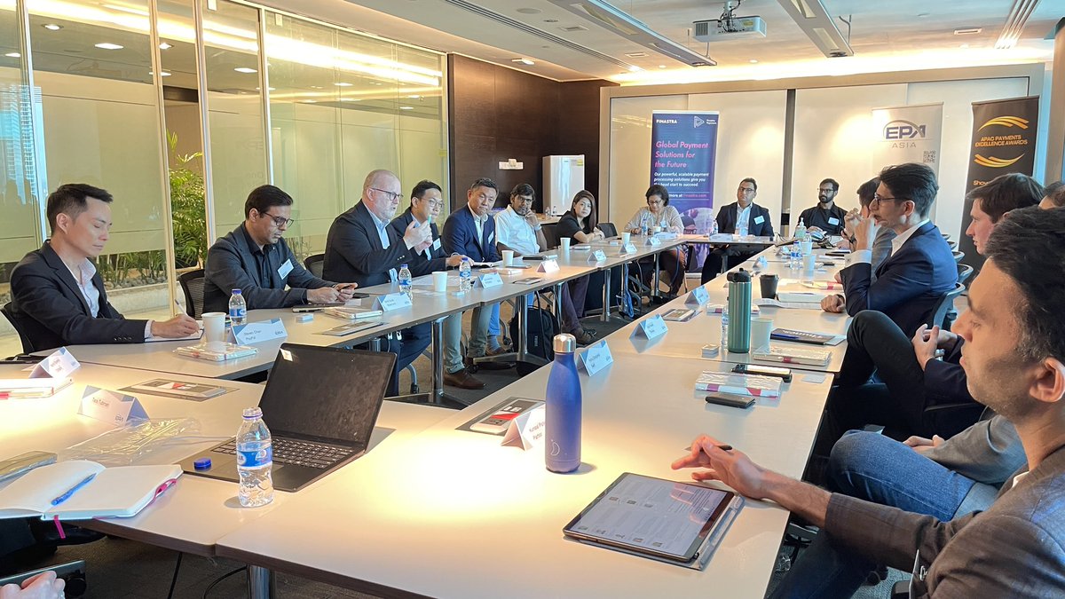 <a href="/EYnews/">EY</a> #Payments APAC leader <a href="/S_Chatrath/">Sanjeev Chatrath</a> joins the <a href="/AsiaEmerging/">EmergingPaymentsAsia</a> panel to discuss ‘The Opportunity of Alternative Rails in Cross-Border Payments’. Tremendous breadth of insights shared with nearly 80 attendees, clients and guests. #BetterWorkingWorld #Payments