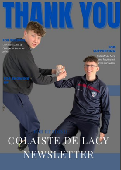 ColaisteDeLacy's tweet photo. Well done to our brilliant transition years who have created a newsletter for March and April tracking their exciting TY Journey. They've done everything from Junk Kouture and poetry slams to first aid and work experience! #ThisisTY #Adventures #CDL https://t.co/oA2kaH4fo0