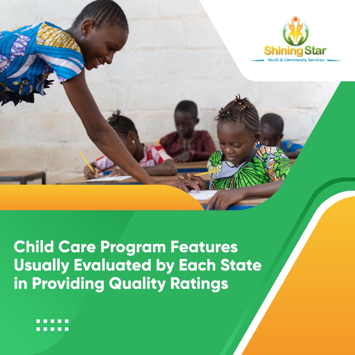 shiningstaryacs's tweet image. Every state has its own criteria for quality standards, but they often assess the same features like the following:

Read more: facebook.com/shiningstaryou…

#ChicagoIL #CharityOrganization #ChildCareProgram