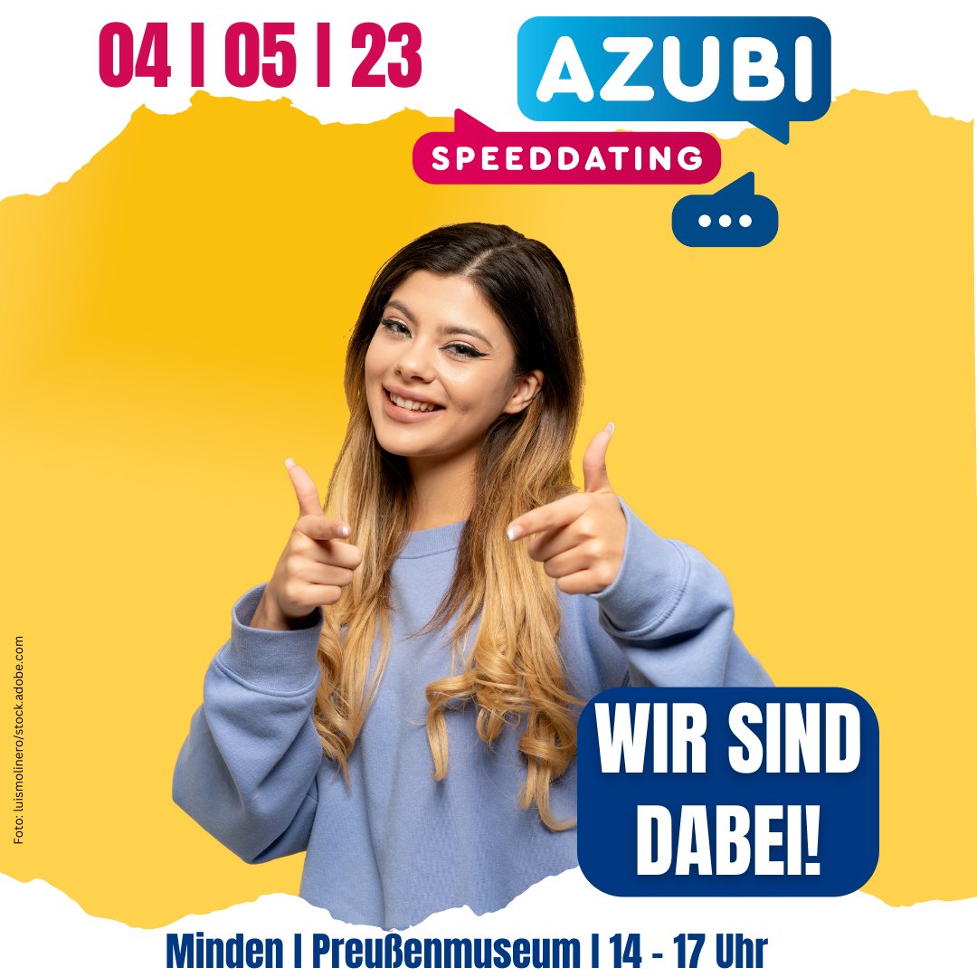 Du bist auf der Suche nach einem Ausbildungsplatz?

Dann komm am 4. Mai von 14 - 17 Uhr zum Azubi-Speeddating der IHK Ostwestfalen ins <a href="/LWL/">L W L</a>-Preußenmuseum Minden @kreismilk.
@Trenz Electronic ist dabei und freut sich darauf dich kennen zu lernen.