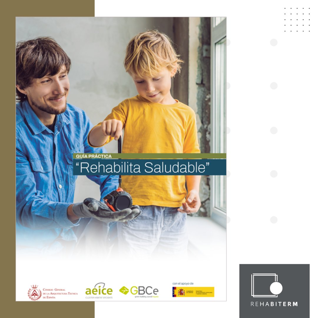 El Consejo General de la Arquitectura Técnica de España, <a href="/GBCEs/">Green Building Council España</a> y <a href="/ClusterAeice/">AEICE Clúster de Hábitat Eficiente</a> han publicado la guía práctica ‘Rehabilita saludable’. 🏗

Puedes consultar la guía aquí 👉cgate.es/pdf/Rehabilita…