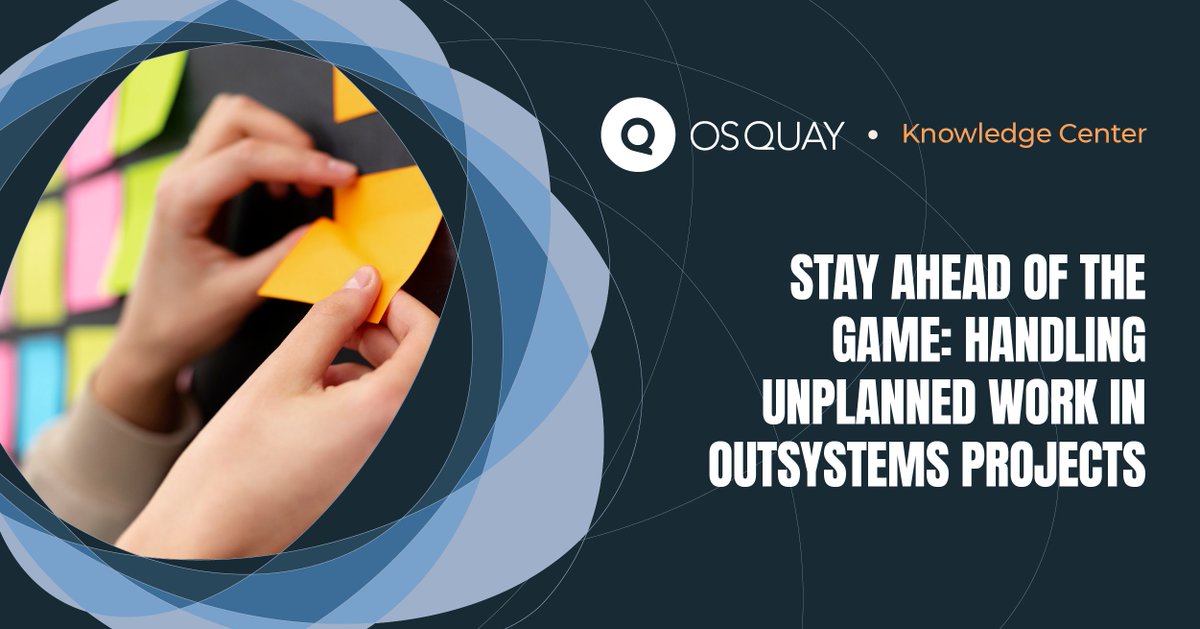 OSQuay's tweet image. Learn to handle reactive work and prevent it from becoming overwhelming in this article by Tânia Francisco. Discover the @OutSystems approach to managing your projects. 🔗 zurl.co/1Wwb
#ReactiveWork #OSQuay #LandingInnovation #OutSystems #OutSystemsPartner #Agile