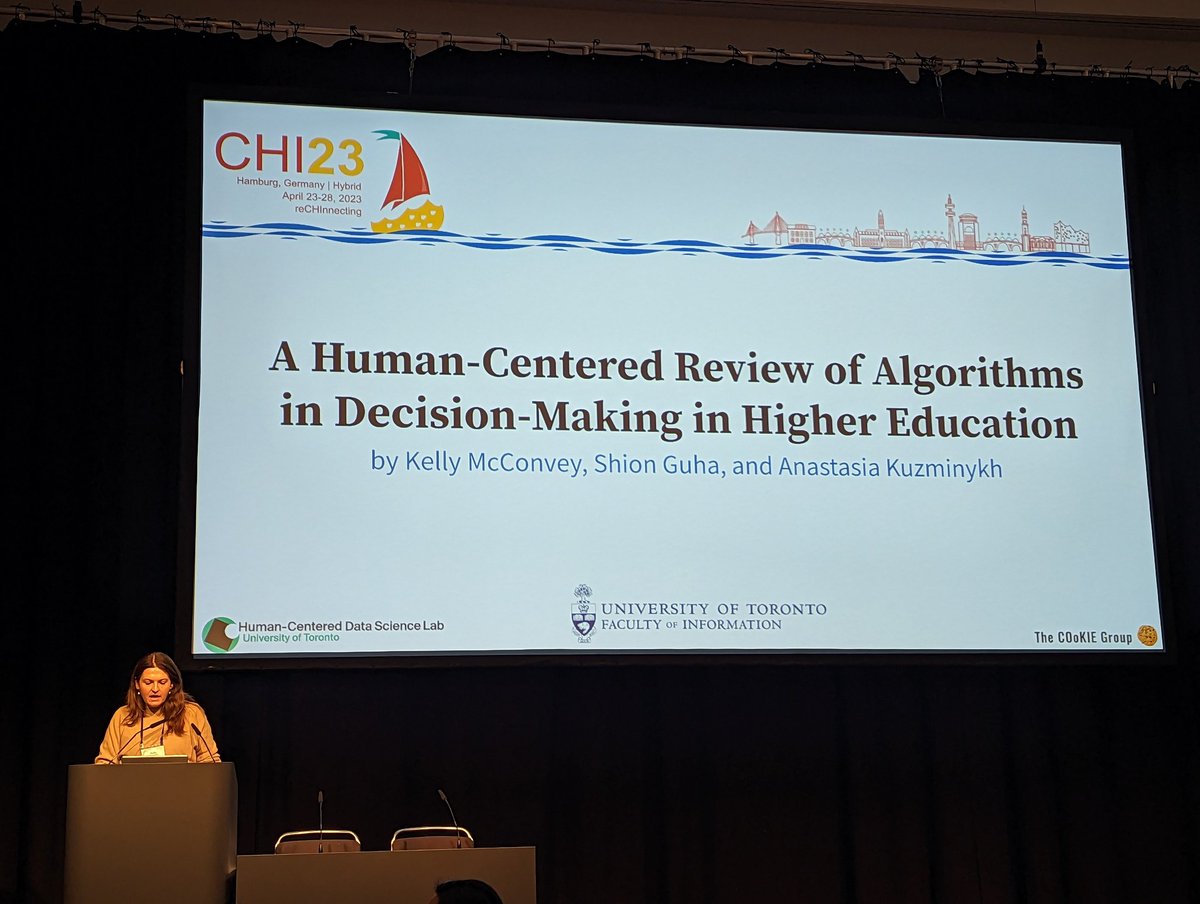 Our own @kellymcconvey is presenting at CHI right now! #CHI2023