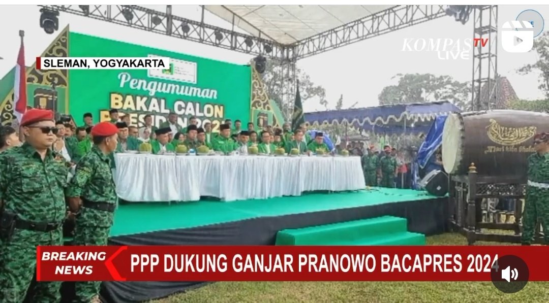 Selasa 25/4/2023 <a href="/DPP_PPP/">DPP PPP</a> menyatakan dukungannya kepada <a href="/ganjarpranowo/">Ganjar Pranowo</a> 🔥🔥
#TenggelamkanPPP 
#TenggelamkanPPP