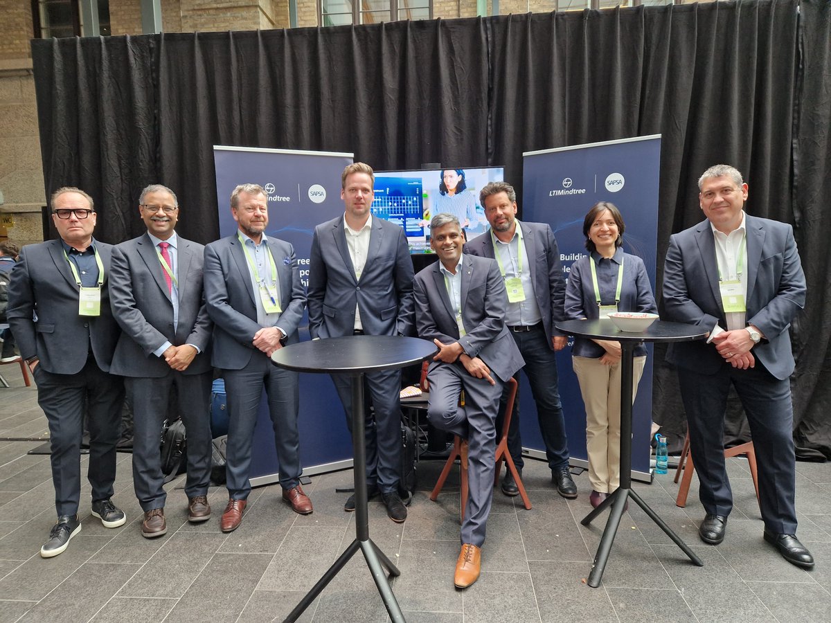 ltm_ofcl's tweet photo. Thank you to everyone who joined #LTIMindtree's team of SAP experts at SAPSA Impuls 2023 in Gothenburg! We hope you had a great time discovering how we help enterprises accelerate their digital journey with @SAP. Let's continue to build timeless enterprises together! 🤝@SAPSASWE https://t.co/Vz0a0sCu8P