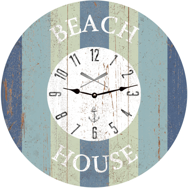 This clock features a light blue stripes design that will remind you of the beach and ocean waves. Made with highquality materials, this clock is built to last and is the perfect size for any room in your home or office.
#BeachHouse #WallClock #HomeDecor #CoastalStyle #BeachVibes