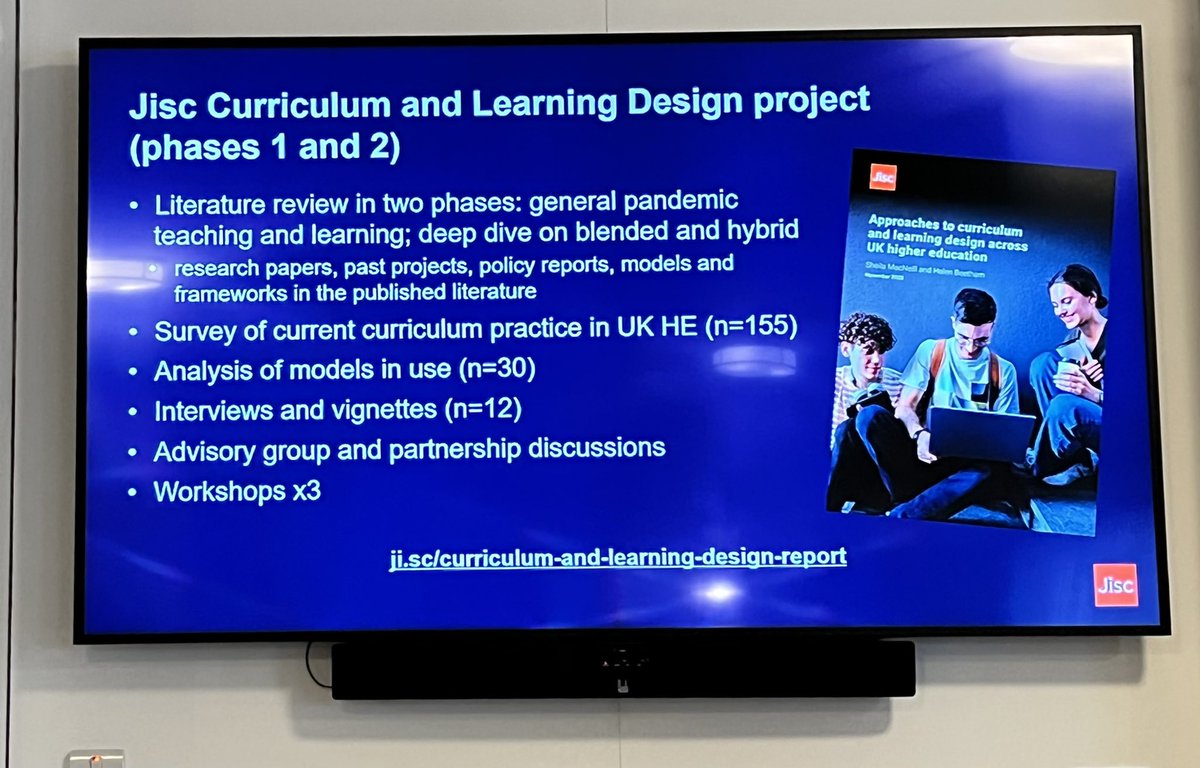 Our breakout sessions are underway at #UDigCap

Upstairs we have a workshop from colleagues at <a href="/jisc/">Jisc</a> - “Beyond ‘blended’ – new definitions and principles”