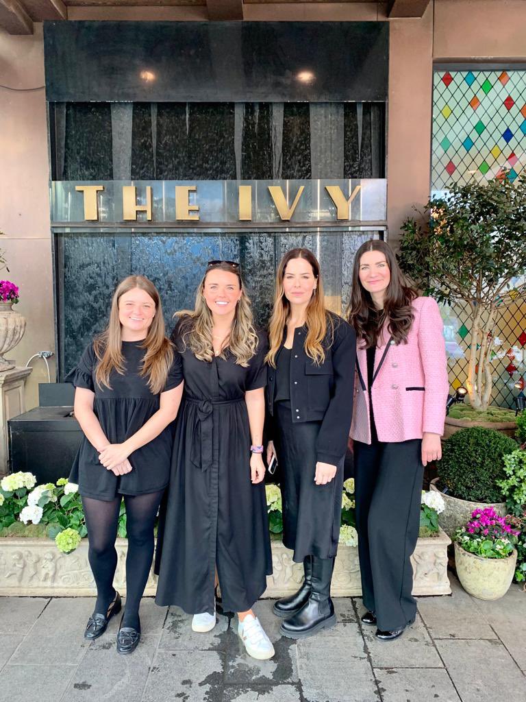 BeyondLawGroup's tweet image. What a treat for @BeyondCorpLaw’s Head of Plot Sales, Jannah Hibberd, who was taken to The Ivy Manchester yesterday by our lovely client - @Hurstwood 💛
Thank you so much for a lovely afternoon!
#plotsales #plotdevelopment #theivy #construction #housingdevelopment