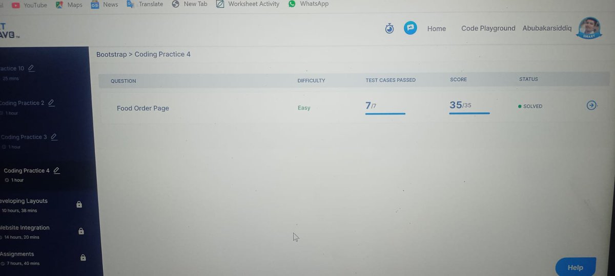 siddiq0761051's tweet photo. I learned how to create a food web page through this practice 🙂  🙂😇😇#nxtwave #nxtwaveteam #nxtwaveccbp #nxtwaverahulattuluri #sashankgujjulasir #coding #codinglife #codingchallenge https://t.co/lNhddmP8Nl
