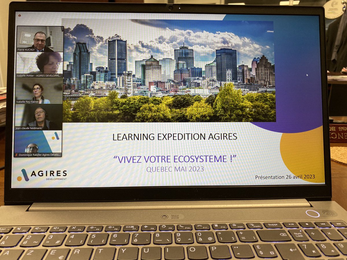 PKuchly57's tweet image. Réunion préparatoire à la #LearningExpedition 2023 au #Quebec de @AgiresDev !