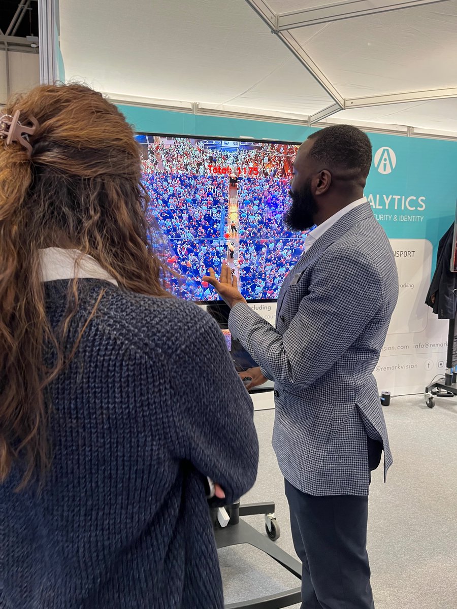 RemarkVision's tweet photo. Good morning #TSE23 visit us at stand J40 for the latest innovations in AI-driven video analytics, check out our popular power house of an AI Box and meet the #remarkvision team https://t.co/trVEcTAzpC