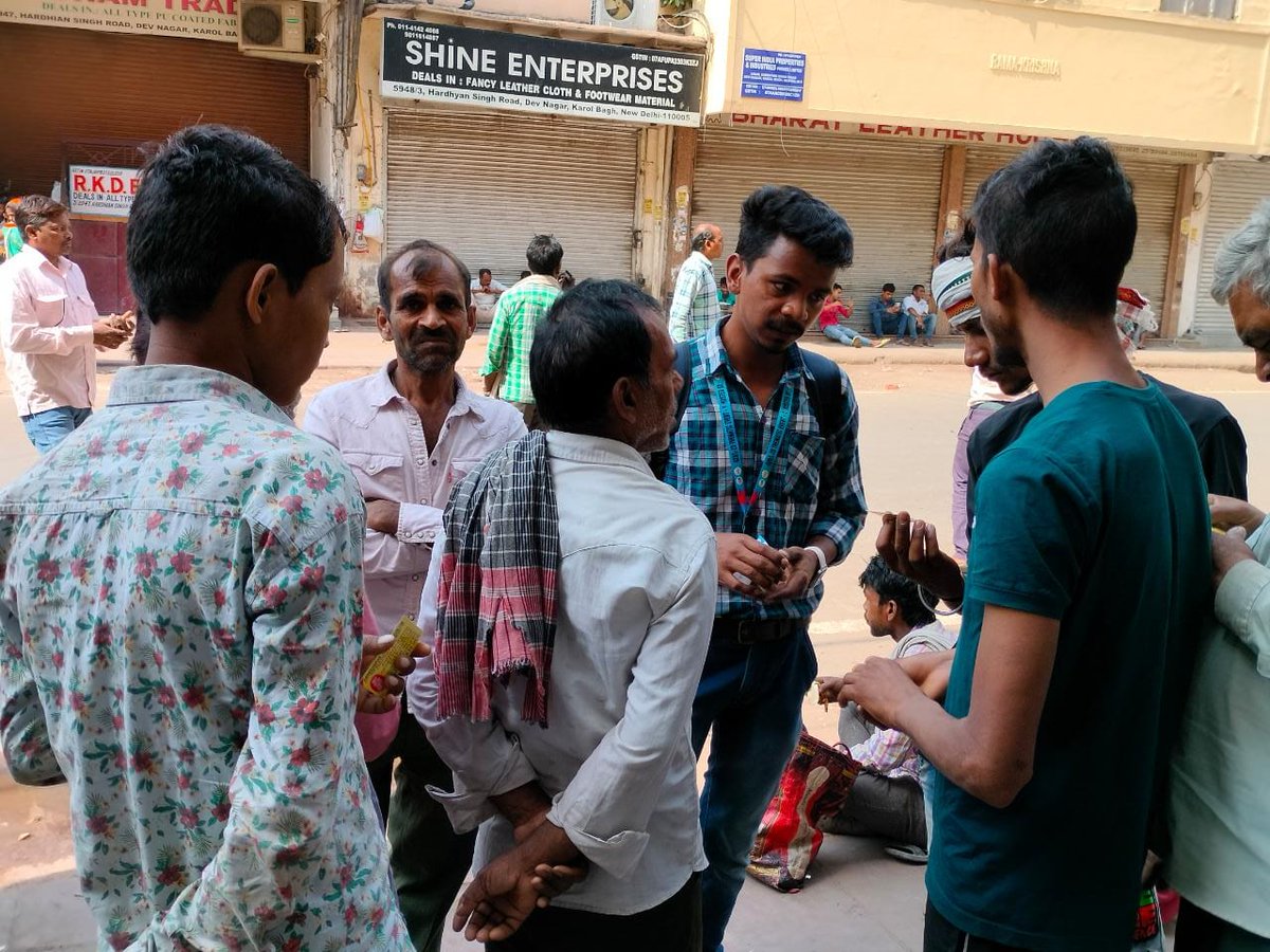 Sarfraz_dss's tweet photo. Today 026-04-2023
India Labourline outreach at Karol Bagh  Dev Nagar labour chowk 
@LabourlineDelhi
@ILabourline @johndelhi7 @IndiaWpc @Delhinewslive https://t.co/jd0l91CHp4