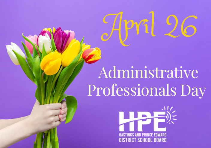 Happy Administrative Professionals Day to all the dedicated professionals whose hard work in front and behind the scenes help keep our schools running every day. Thank you for all you do!