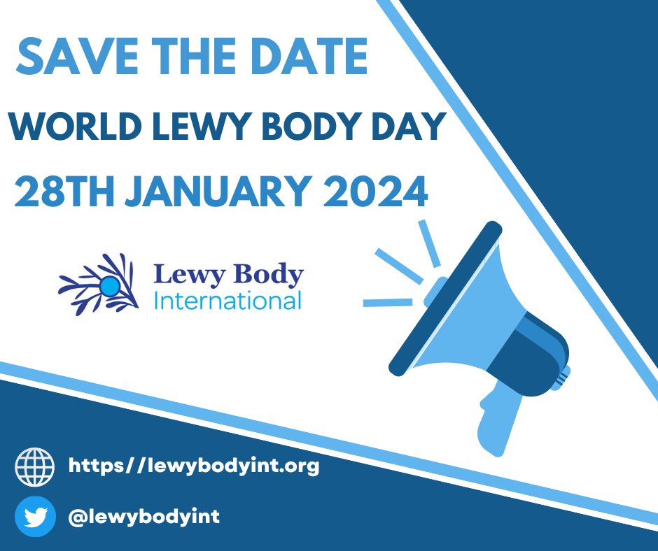 Following a meeting of members of Lewy Body International it has been decided to introduce a World Lewy Body Dementia Day on the 28th January 2024.  This date was chosen as it is the birthday of Dr Lewy.