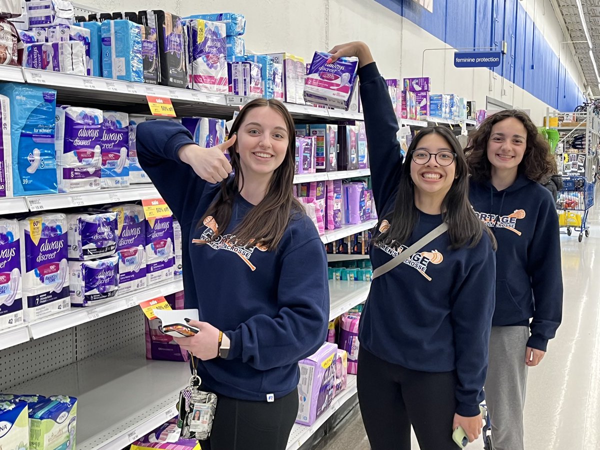 portage_wlax's tweet photo. Yesterday we had one of our favorite off-field events: shopping for @PCC1976 with the $ from our Give Back Game! We had over $600 to spend, and each group had specific items to shop for and budget to stick to. We are excited to be able to donate so much stuff to our community! https://t.co/aGoXiuMrJz