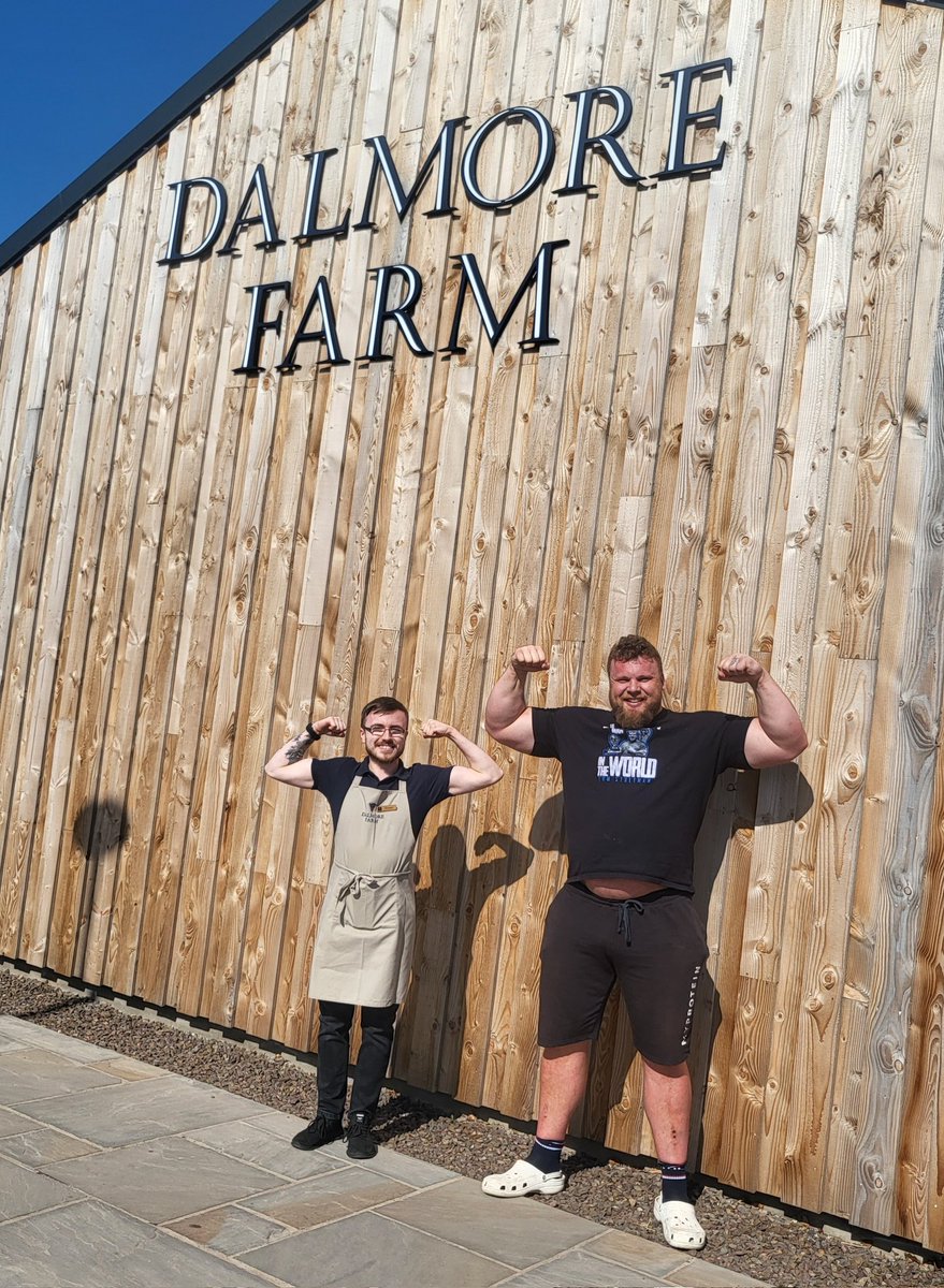 The biggest congratulations ever to <a href="/stoltman_tom/">Tom Stoltman</a> - already twice WSM who finished an outstanding 2nd in the world whilst also achieving his 4th Podium in a row. Absolutely insane 🙌
.
Our Barista Mitchel is 100% Tom's biggest fan 💪
.
<a href="/WorldsStrongest/">SBD World's Strongest Man</a> <a href="/MitchelWatson99/">Mitchel Watson</a>