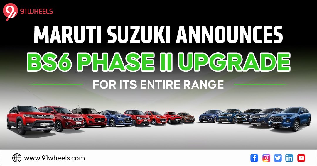 91wheels's tweet image. .@Maruti_Corp declares that every model in its lineup complies with the most recent BS6 Phase II emissions standards. All Maruti #hatchbacks, #sedans, MPVs, #SUVs, &amp;amp; commercial vehicles are now E20 fuel compatible. Details - bit.ly/41C5Hru
#MarutiSuzuki #bs6 #automotive