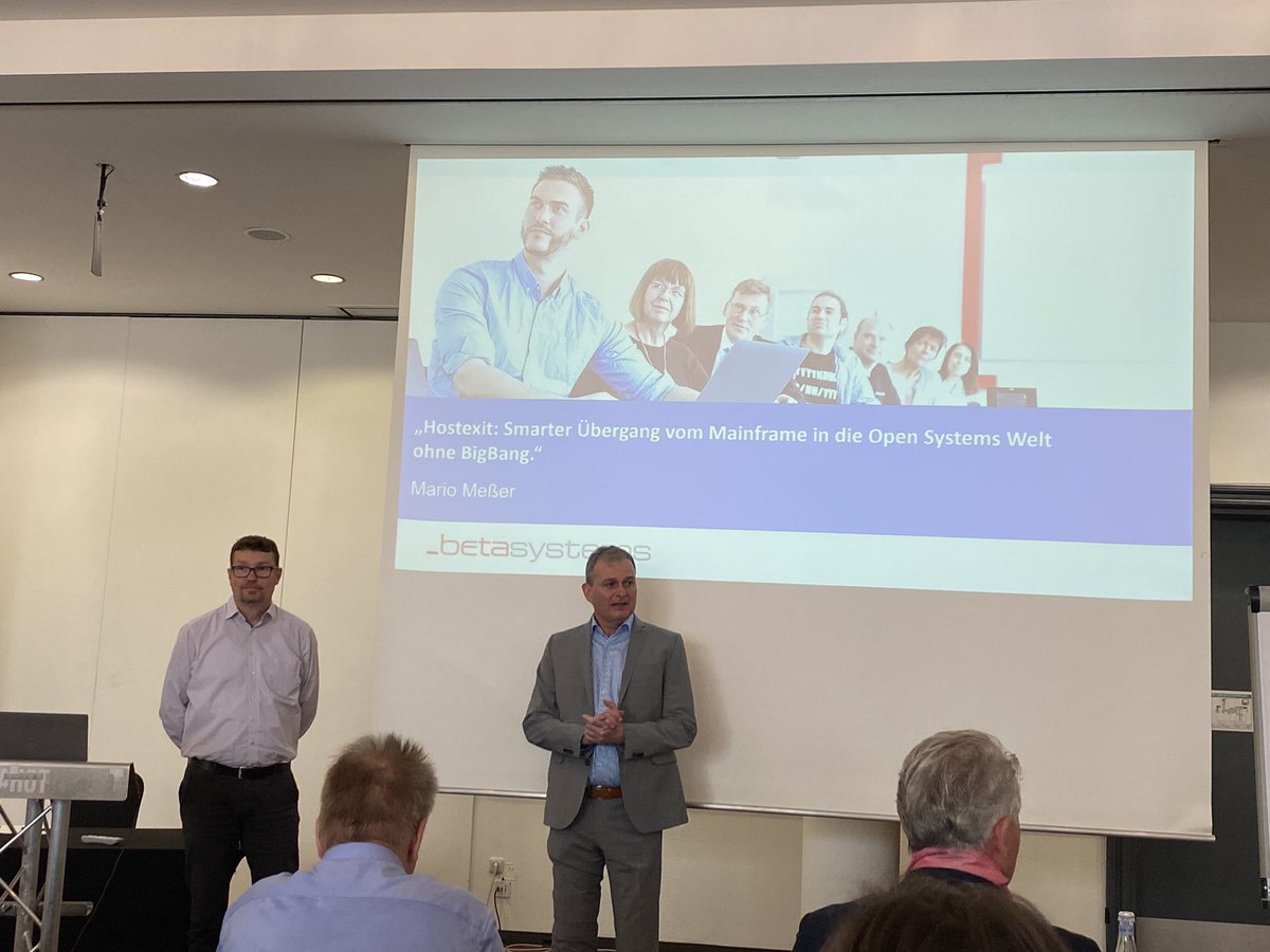 Eine bisher sehr gelungene Veranstaltung GSE Guide Application Enterprise Documents.
Wir als Beta Systems Software sind der Sponsor und Mario hält einen sehr interessanten Vortrag vor ca 50 Teilnehmern. Wir freuen uns auf viele Gespräche und auf eine tolle Abendveranstaltung!