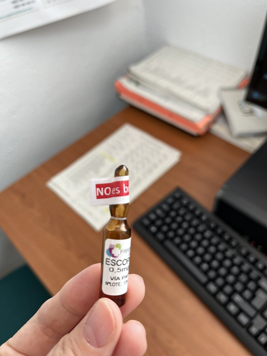 SfarmaciaR's tweet photo. ⚠️🧐#OjoCuidao con la #ESCOPOLAMINA , no es #BUSCAPINA 

#etiquetado para evitar confusión #seguridad #segpac 

@AEMPSGOB @StopErroresMed @sefh_ @safh_info 

https://t.co/kfWgY7R820 https://t.co/KEGJeuwkus