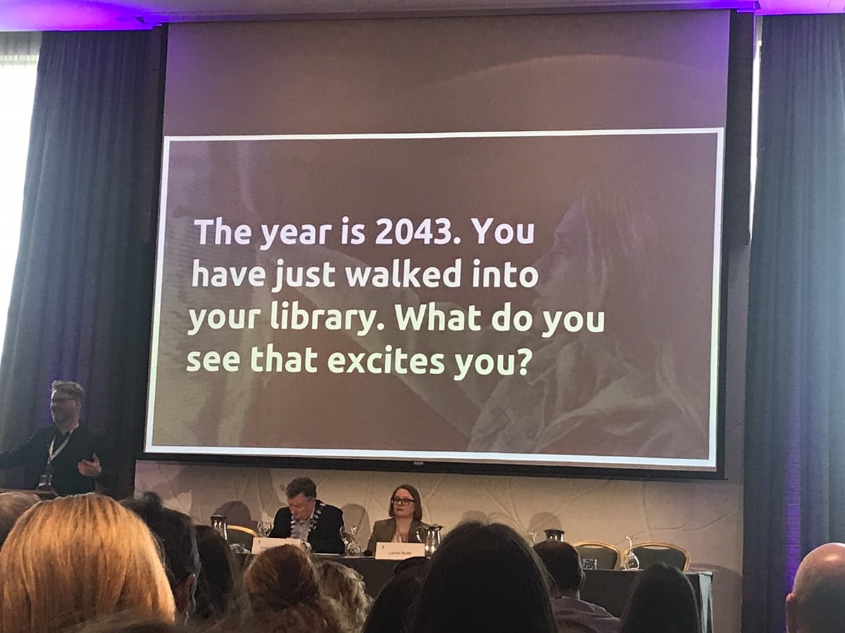 “To make it better you have to be able to imagine what better might be” - <a href="/trevorvaugh/">Trevor Vaugh</a> 

“The #Library might be the place to develop that creative confidence… what if we thought about the library as an operating system for communities”
#LAICILIPIre23