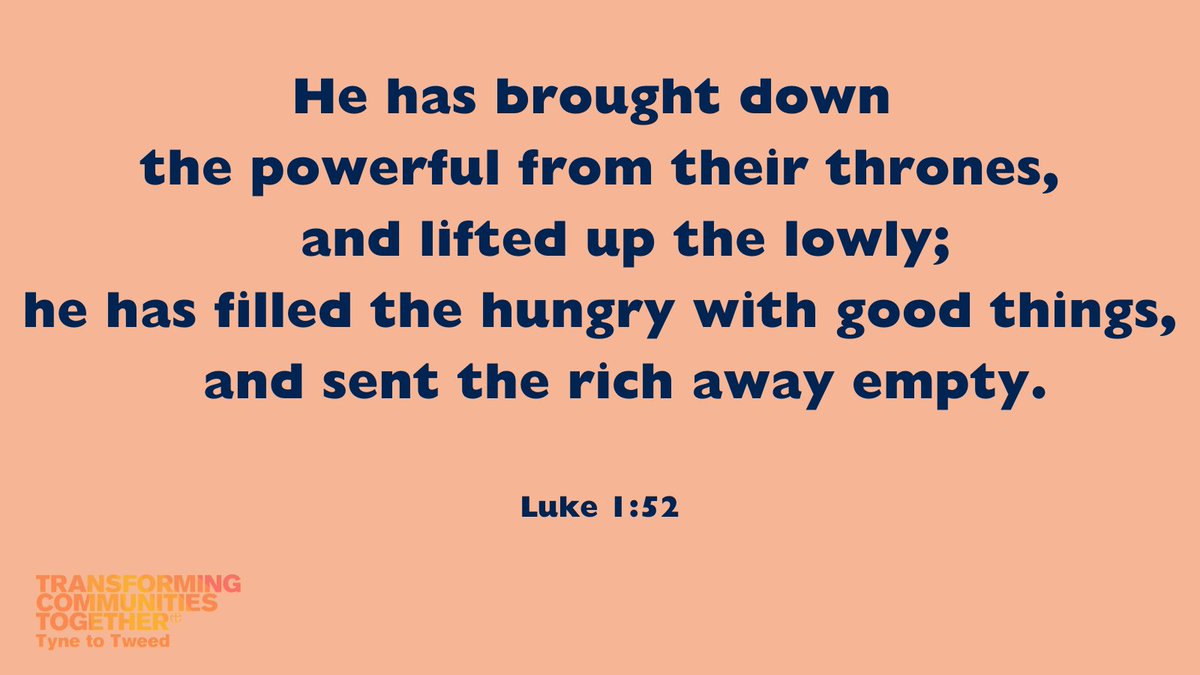 When communities feel forgotten or isolated through poverty, power &amp; politics, we at TCT want to see people through the same eyes as Mary

People with stories to share, vulnerability &amp; humility to find strength, passions &amp; ambitions to be explored, dignity &amp; worth discovered