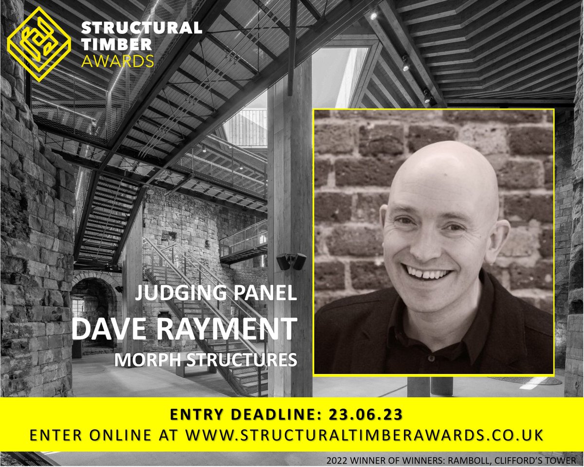 STAwards25's tweet photo. Dave Rayment, Director of @morphstructures is joining the judging panel for the 2023 #STAwards! 

Companies are actively encouraged to enter multiple categories, as it is completely free of charge! Start entering now before 23.06.23 | https://t.co/ss6jWBsKXt https://t.co/oZs9x3qudQ