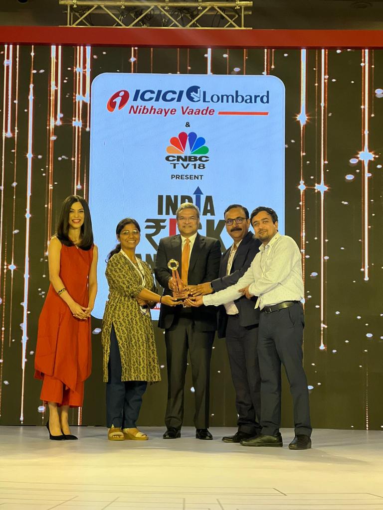 BSEIndia's tweet photo. We are glad to announce that @BSEIndia has been awarded as a winner in ‘India Risk Management Awards Season 9’ in the specialized category of ‘Cyber Security Risk Management’ hosted by @CNBCTV18News and ICICI Lombard
#IRMA2022 #NibhayeVaade #CyberSecurityRiskManagement #BSE https://t.co/tD7bTw3pZE