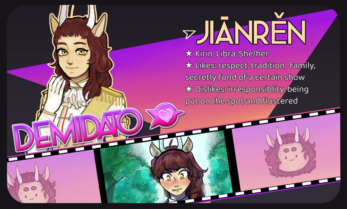 ✨Today is Jiānrěn's Birthday! ✨
Let's wish happy birthday to our consciencous, sweet kirin 🐲🦌and to all our other Libras celebrating this month! 💜