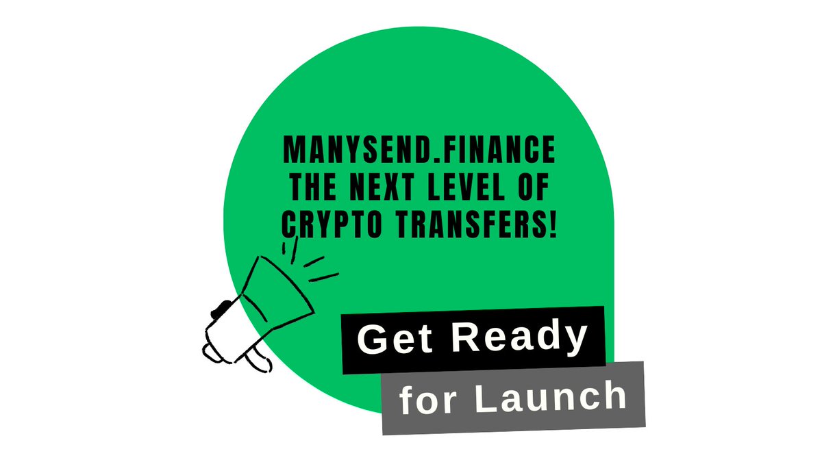 Manysendapp's tweet photo. ๐ Exciting news! The launch of https://t.co/5OEQz56JWy is just around the corner, taking crypto transfers to the next level! ๐ธ๐ Don't miss your chance to be among the first to try it out.๐ค Stay tuned for more updates! ๐ป๐ก๐ฐ #ManySend #Crypto #ComingSoon https://t.co/NXpirV9veI