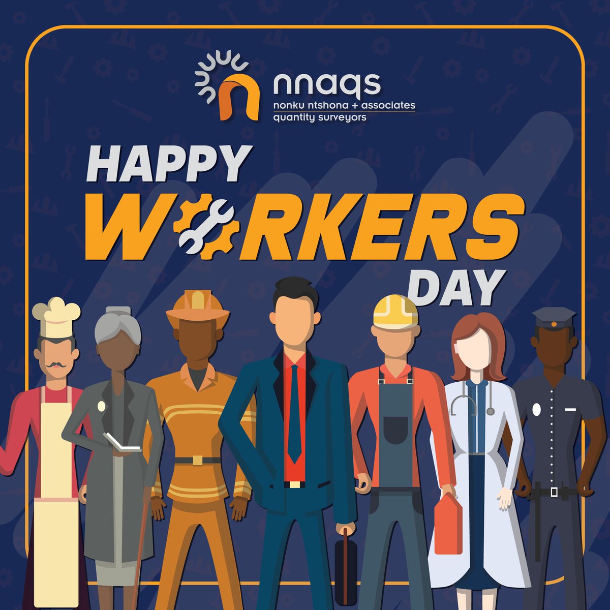 NNAQS1's tweet photo. We wish all workers a happy Worker's Day! 
Let's take a moment to recognize the essential role of workers in building our communities, industries, and nation.
May we continue to support and empower workers towards a brighter future for all.
#WorkersDay #MayDay #nnaqs https://t.co/QTbloeckOw