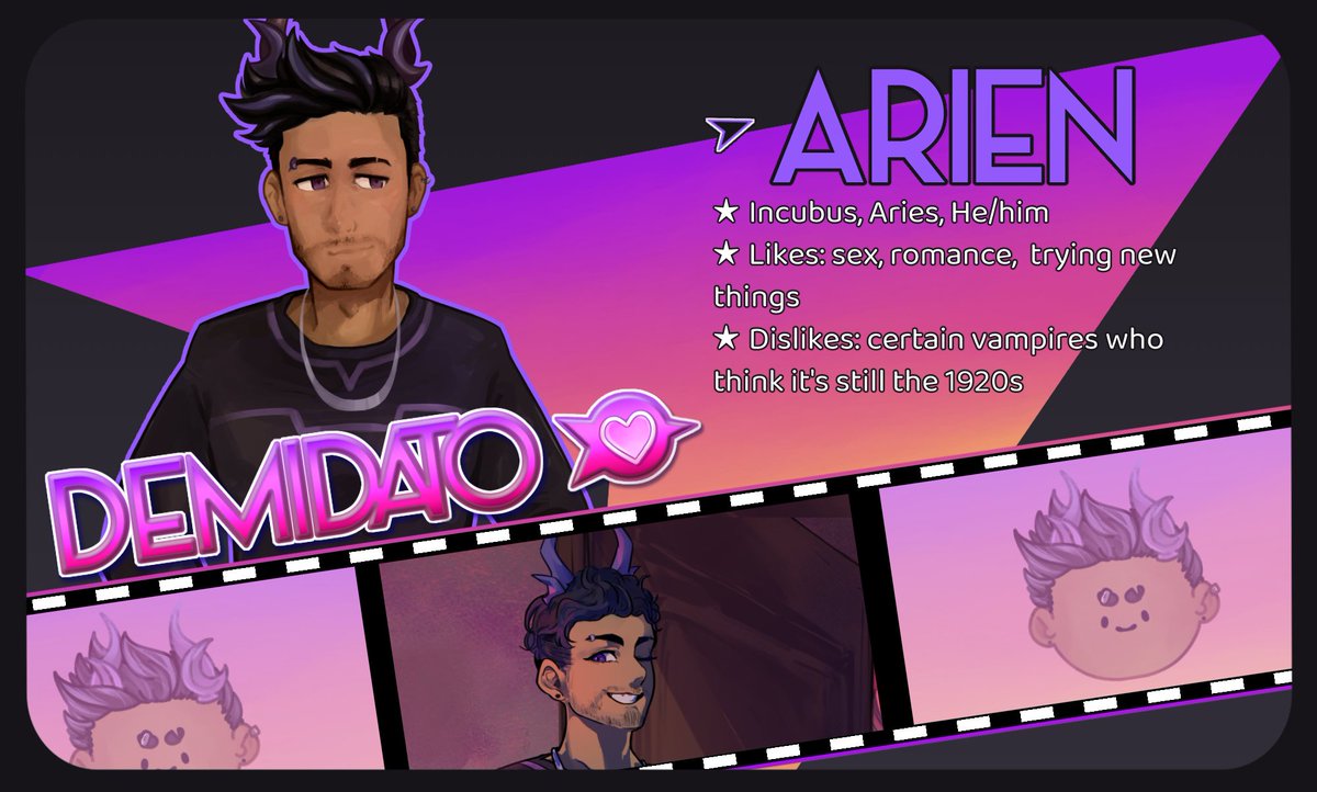 ✨Today is Arien's Birthday! ✨
Let's wish happy birthday to our self-assured incubus 😈 and to all our other Aries celebrating this month! 💜