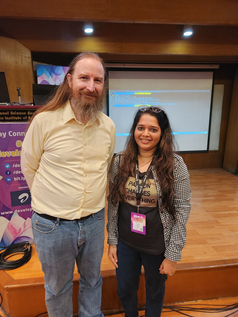 Sonal_Raval's tweet photo. Really Insightful and Interesting "Local Development techniques with Kubernetes" session by @rob_rich at @developersummit #gids #developersummit https://t.co/R4cWlPRHZ3