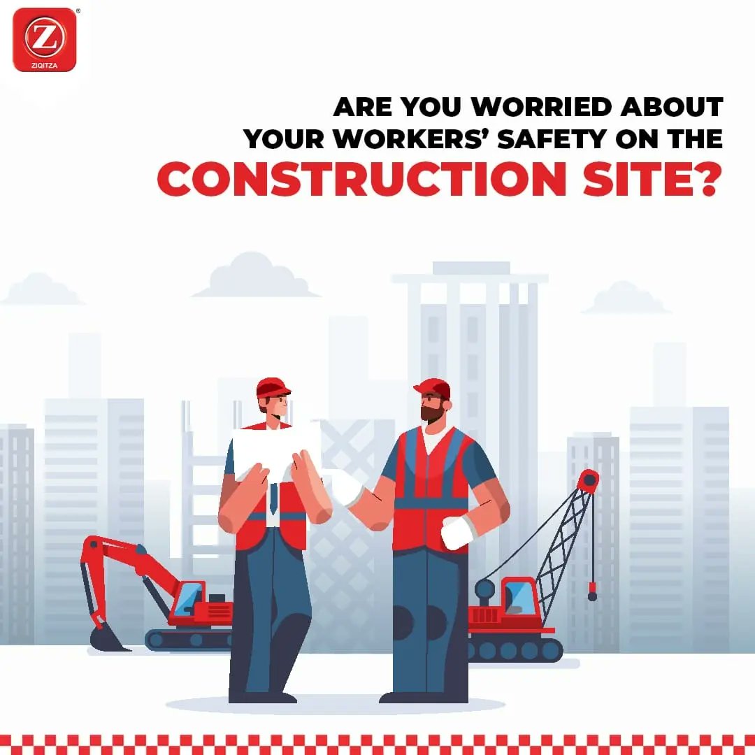 Ziqitza's tweet photo. Working at construction sites comes with a risk of injury! Ensure your workers’ safety and reduce the chances of these injuries affecting them critically.

#SafetyAtWork #SafetyFirst #ConstructionArea #EmergencyService #AmbulanceService #ZiqitzaHealthcare https://t.co/VfBbTLKGls