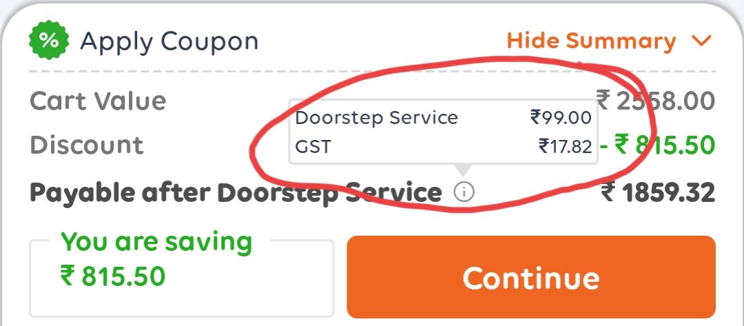 suhas_patel's tweet photo. @StarQuik Earlier the shipping charges were 50..then increased to 60. Now it is 100 + 18 GST. I guess it is better to choose some other app for groceries https://t.co/aBBB2TtuU0