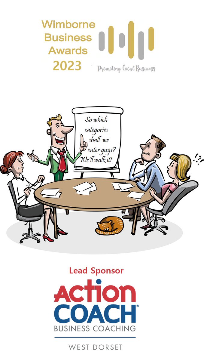 Thanks to our lead sponsor <a href="/ActionCOACHUK/">ActionCOACH UK</a>  #westdorset who will be with us tomorrow when we find out who all our winners are plus this year we have an Overall Winner plus 2 runners up😁😁#businessawards #supportinglocalbusiness